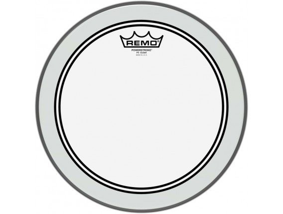 REMO P3-0312-BP - Peau Powerstroke 3 Ambassador transparente 12" pour Tom/ Caisse claire