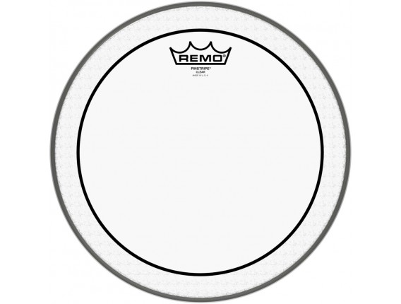 REMO PS-0312-00 - Peau Pinstripe transparente 12" pour Tom/ Caisse claire
