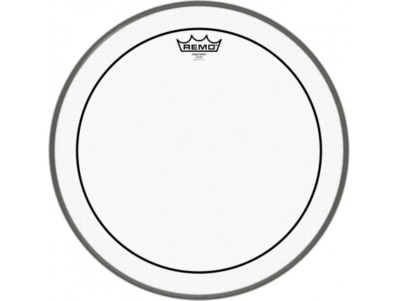 REMO PS-0316-00 - Peau Pinstripe transparente 16" pour Caisse claire/ Tom sur pieds