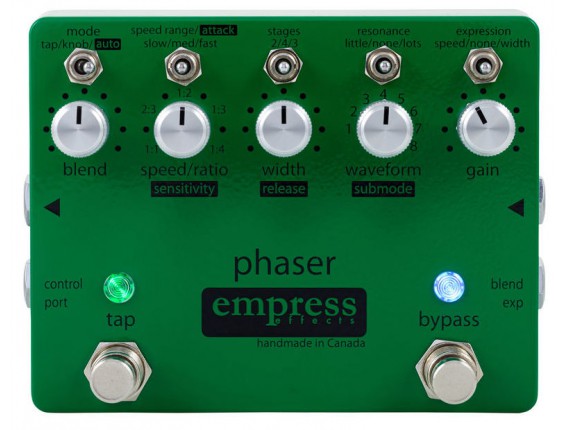 EMPRESS Phaser - Pédale boutique Phaser guitare