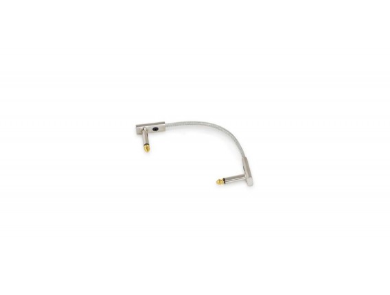 ROCKBOARD RBO CAB PC F 10 SP - Câble patch plat 10 cm SAPPHIRE, jack-jack mono 6.35, pour Pedalboard (copie)