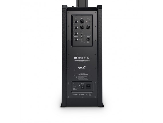 LD SYSTEMS MAUI 11 G2 BLACK - Sonorisation polyvalente compacte Plug'n Play, Bluetooth
