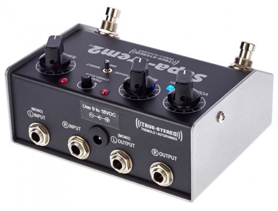 FULLTONE Supa-Trem2 CS - Custom Shop True Stereo Tremolo / Auto-Panner *