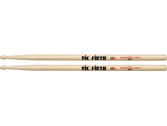 VIC FIRTH X5B - Paire de baguettes X5B, American Classic Extreme Hickory