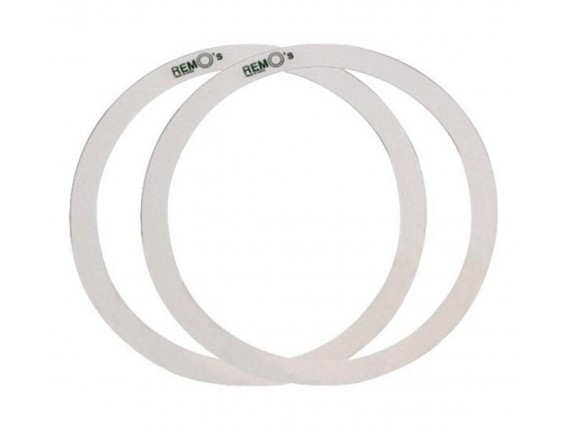 REMO RO-0014-00 - Atténuateurs d'harmoniques Rem-o-ring set 14", 2 pieces (1" et 1"1/2) pour Tom/ Caisse claire