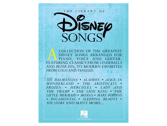 The Library of Disney Songs (PVG) - Hal Leonard