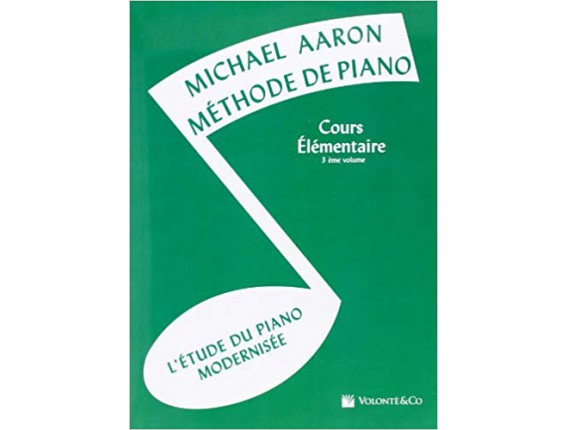 Méthode de Piano Vol.3, M.Aaron - (Ed. Alfred)