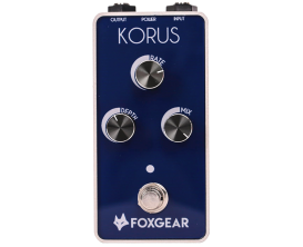 FOXGEAR Korus - Pédale chorus analogique vintage