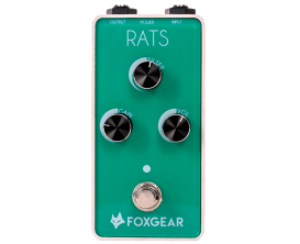 FOXGEAR Rats - Pédale Distortion Vintage