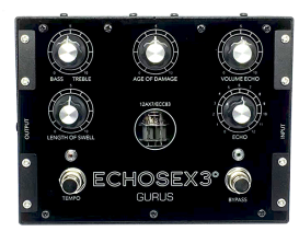 GURUS Echosex 3 - Pédale Delay, version 3