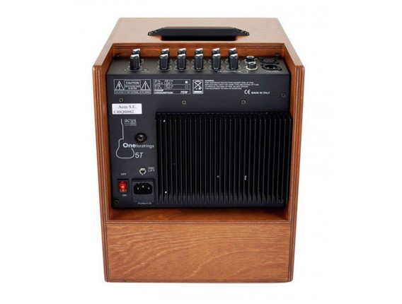 ACUS One-5T Wood - Ampli électro-acoustique 50w, 2 canaux, finition bois
