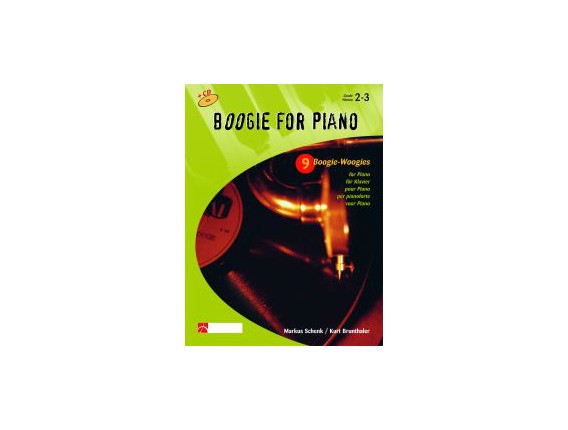 Boogie For Piano - 9 Boogie-Woogies - M. Schenk, K. Brunthaler - Ed. Haske