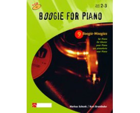 Boogie For Piano - 9 Boogie-Woogies - M. Schenk, K. Brunthaler - Ed. Haske