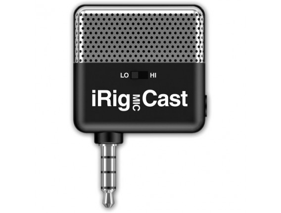 IK MULTIMEDIA iRig MIC Cast - Micro ultra-compact pour iPhone, iPod touch, iPad et Android