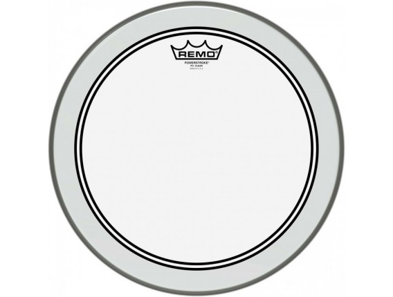 REMO P3-0314-BP - Peau Powerstroke 3 Ambassador transparente 14"