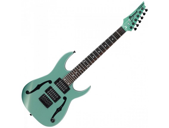 IBANEZ PGMM31-MGN - Guitare Electrique 3/4 Mikro Signature Paul Gilbert, Metallic Light Green (gigbag Mikro optionnel)