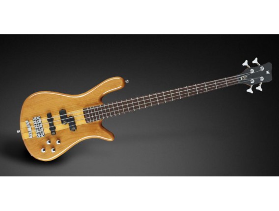 WARWICK RB Streamer NT I 4 HV THP CHR - Basse Rockbass Streamer Neck Thru 4 cordes, Honey Violin High Polish