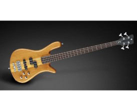 WARWICK RB Streamer NT I 4 HV THP CHR - Basse Rockbass Streamer Neck Thru 4 cordes, Honey Violin High Polish