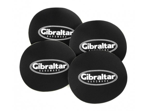 GIBRALTAR SC-BPL Vinyl Single Pedal Beater Pad, 4 Pack