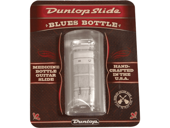 DUNLOP 276 - Bottleneck Verre "Blues Bottle", Clear Large Heavy