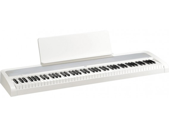 KORG B2 WH - Piano Compact 88 notes, Toucher lourd, système HP amélioré 2x15w, USB, Blanc