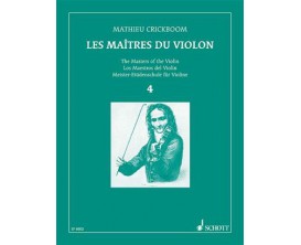 Les Maîtres du violon Vol. 4, M. Crickboom ( Ed. Schoot )