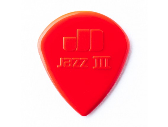 DUNLOP 47R3S- Sachet de 24 médiators Nylon Jazz I II & III 1.38 mm