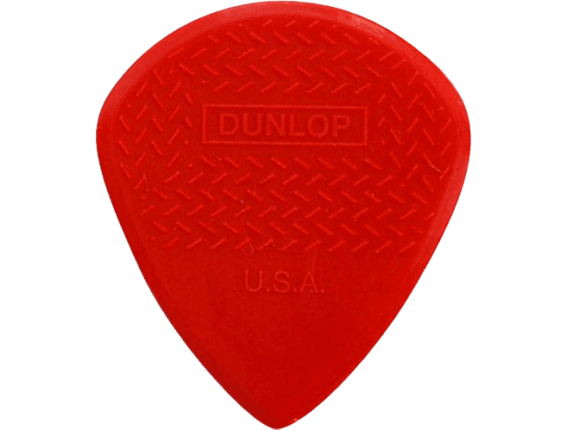 DUNLOP 471R3N - Sachet de 24 médiators Jazz III Rouge, Grip, petit modèle