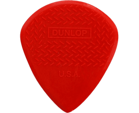 DUNLOP 471R3N - Sachet de 24 médiators Jazz III Rouge, Grip, petit modèle