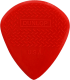 DUNLOP 471R3N - Sachet de 24 médiators Jazz III Rouge, Grip, petit modèle