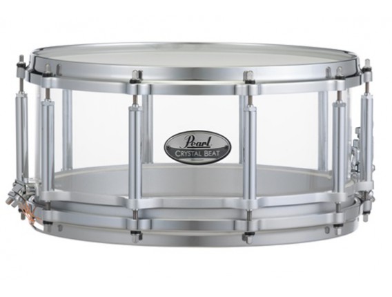 PEARL CRYSTAL BEAT - Caisse Claire seamless acrylique 14x6,5 - Finition ultra clear.