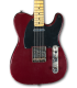 MAYBACH Teleman T61 Red Rooster Aged CS - Guitare Custom Shop type Tele , Corps Sugar Pine, Manche érable 1 pièce, Touche Paliss