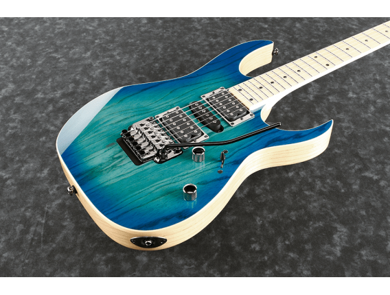 IBANEZ RG370-BK - Guitare électrique RG Série standard, AHMZ (blue burst) (no bag no case)
