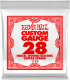 ERNIE BALL CUSTOM GAUGE 1128 - Nickel Steel - corde à l'unité 0.28