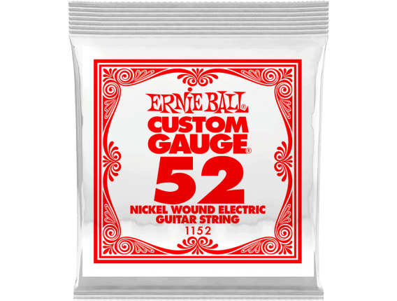 ERNIE BALL CUSTOM GAUGE 1152 - Nickel Steel - corde à l'unité 0.