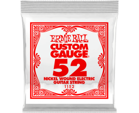 ERNIE BALL CUSTOM GAUGE 1152 - Nickel Steel - corde à l'unité 0.