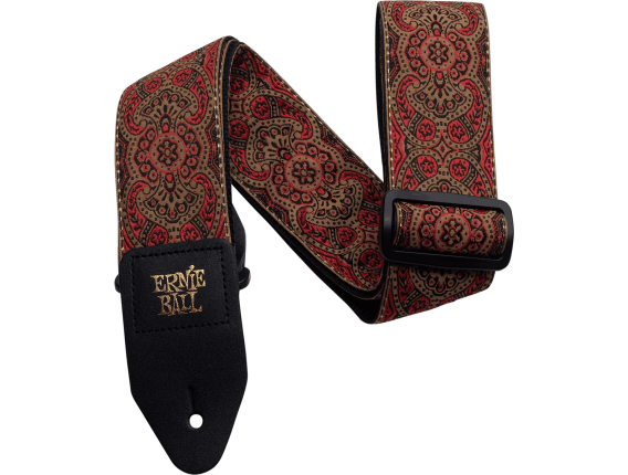 ERNIE BALL 4162 - Sangle Ernie Ball en polypropylène - Crimson paisley