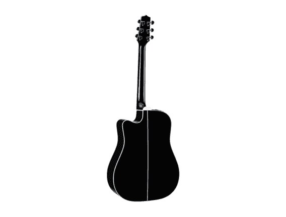 Takamine - GTV EF341SC Dreadnought Cutaway Electro Noire