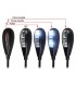 BOSTON MSL-504 - Lampe pour pupitre double led - finition noire