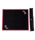 PEARL DRUM RUG - Tapis pour batterie pearl noir liseré rouge - DIM 180 cm / 200 cm