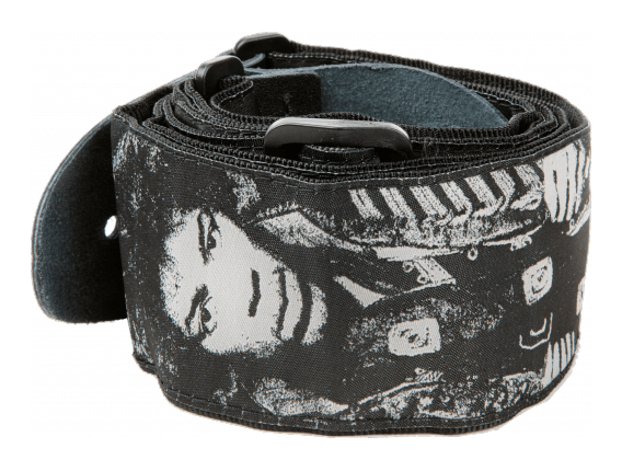 DUNLOP SANGLE ADU JH10 - Authentic HENDRIX STRAP - Finition Mankowitz