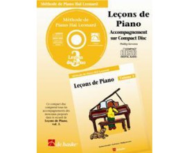 Leçons de Piano Vol 3 -cd (B. Kreader, F. Kern, P. Keveren, M. Rejino) - Hal Leonard