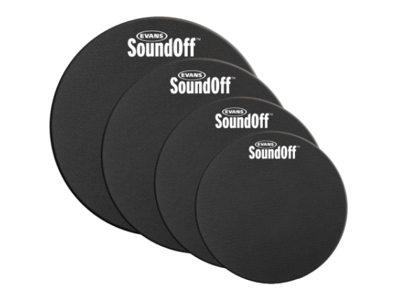 Evans Soundoff SO-0246 - Pack de sourdines SoundOff Standard (10", 12", 14", 16")