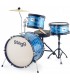 STAGG TIM JR 3/16B RD 3PC BAT. JR 16"+HW/SIEGE - BLEUE