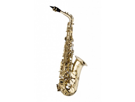 STAGG SAXOPHONE - Saxophone Alto en Mi Bémol - Cléf de FA aigu - Finition vernie claire - Etui fourni