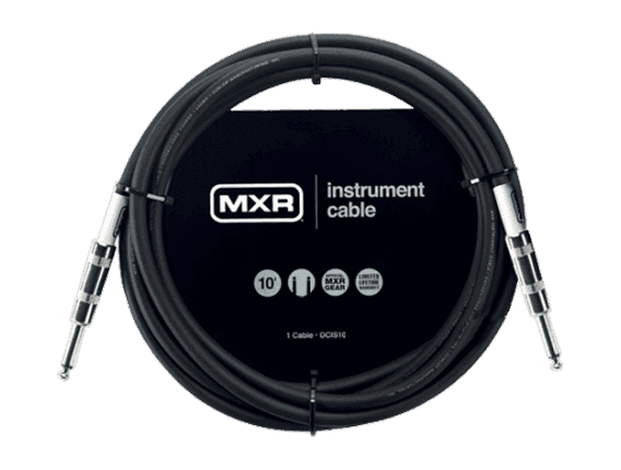 MXR - DCIS10 - Standart Séries - Câble Jack Droit/Jack Droit 3 m