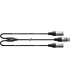 CORDIAL CFY0.3FMM - Câble XLR mâle / 2X XLR Femelle 30cm