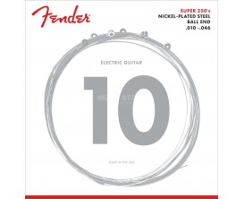 FENDER - 0730250406 - Super 250's Nickel-Plated Steel Strings - 10-46