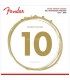 FENDER - 0730880002 - 880 XL - 80/20 Dura-Tone Coated Acoustic Guitar Strings - 10-48