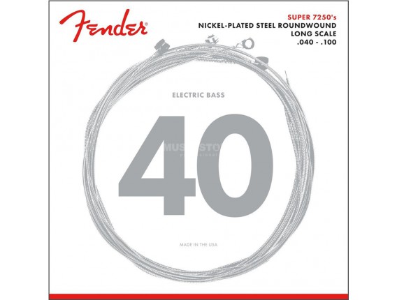 FENDER - 0737250403 - 7250L Bass Strings - 40-100
